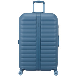 American Tourister Neovibe Valise Rigide 78Cm Extensible 4 Roues TSA Steel Blue