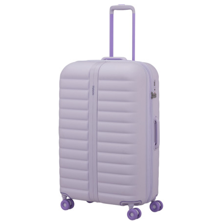 American Tourister Neovibe Valise Rigide 78Cm Extensible 4 Roues TSA Fresh Lilac poignée