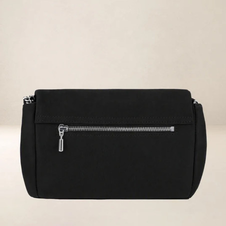 Ateliers Fourès Thalassa Small Trotteur Bag in Leather T240 Black