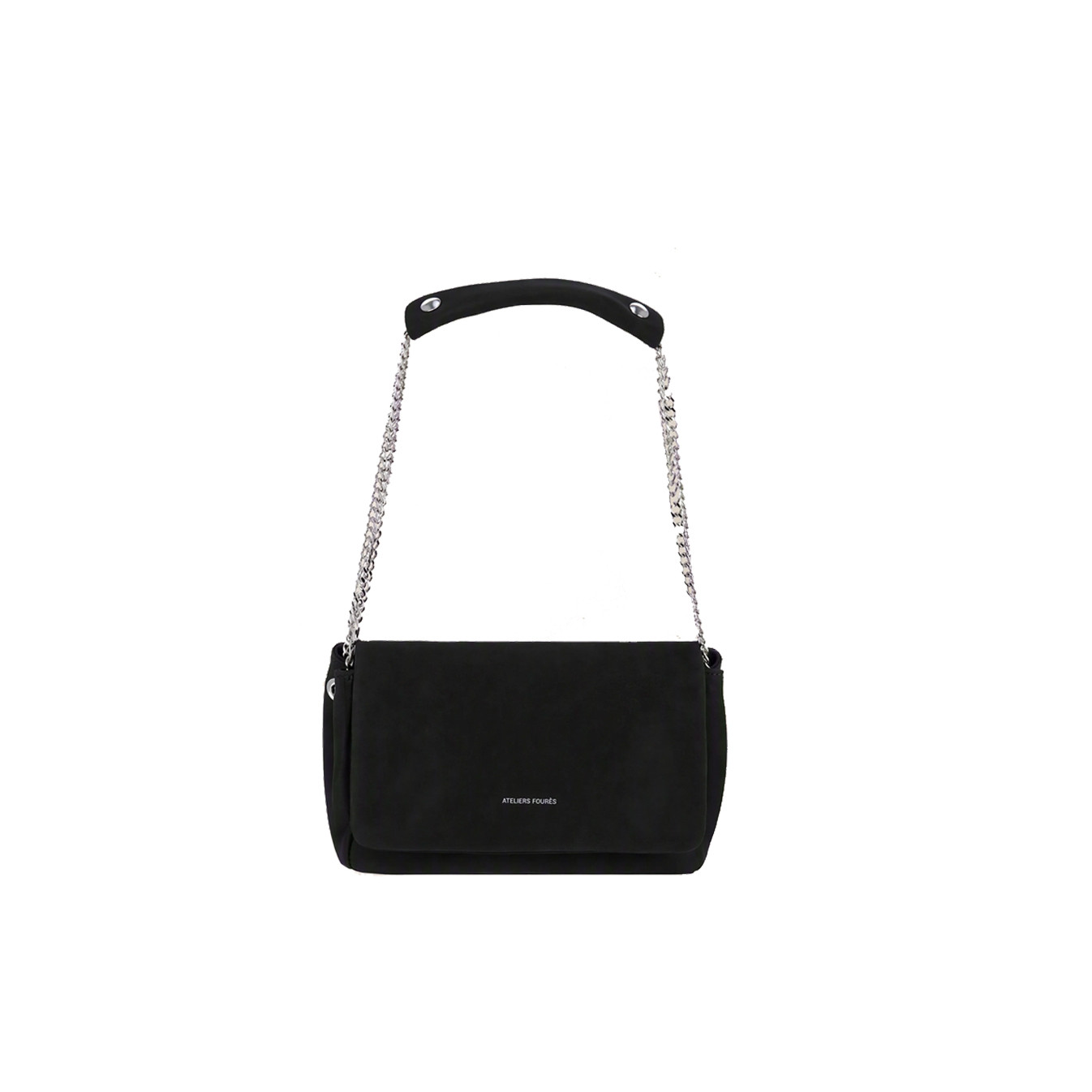 Ateliers Fourès Thalassa Sac Trotteur En Cuir T240 Noir