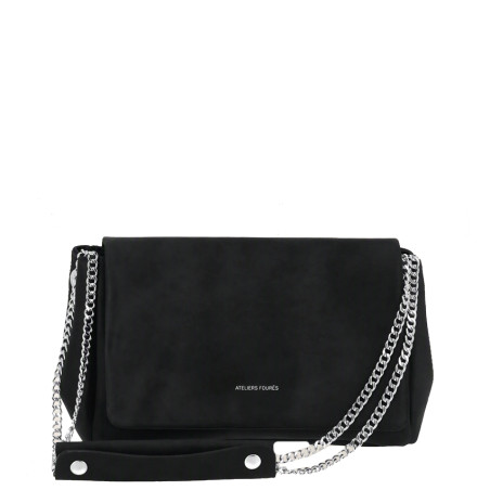 Ateliers Fourès Thalassa Trotting Bag in Leather T250 Black