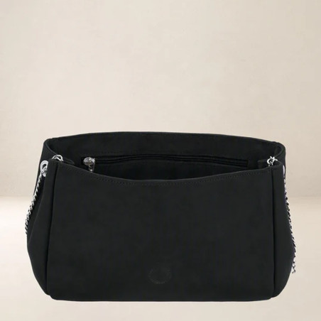 Ateliers Fourès Thalassa Trotteur Leather Bag T250 Black