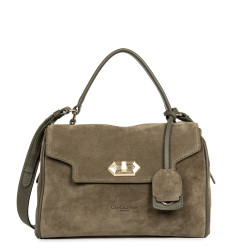Lancaster Suède Grace Sac A Main 530-71 Kaki
