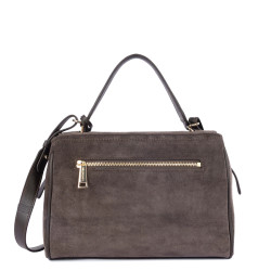Lancaster Suède Grace Sac A Main 530-71 Marron