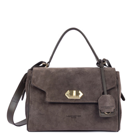 Lancaster Suède Grace Sac A Main 530-71 Marron