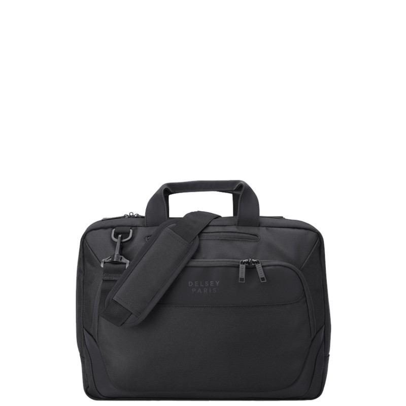 Delsey Parvis Plus Sac Pour Ordinateur 15,6" Noir