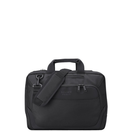 Delsey Parvis Plus Sac Pour Ordinateur 15,6" Noir