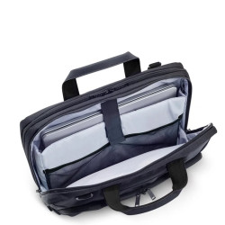 Delsey Parvis Plus Sac Pour Ordinateur 15,6" Noir ouvert