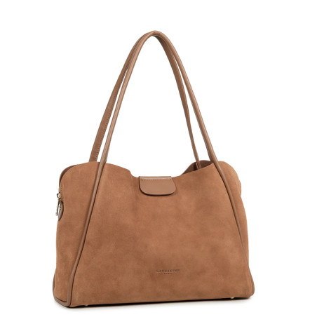 Lancaster Sweden Ida Large Tote Bag 470-102 Mocha