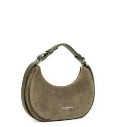 Lancaster Suède IT Sac Besace 480-081 Kaki Fonce