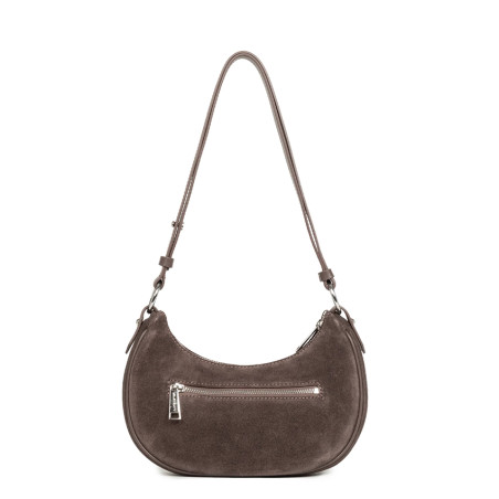 Lancaster Suède IT Sac Besace 480-081 Marron dos