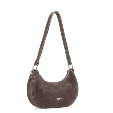 Lancaster Suede IT Satchel Bag 480-081 Brown