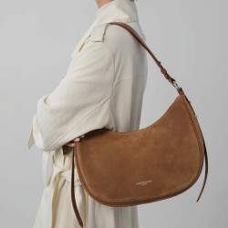 Lancaster Suède IT Grand Sac Besace 480-082 Camel