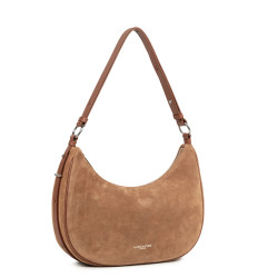 Lancaster Suède IT Grand Sac Besace 480-082 Camel cote