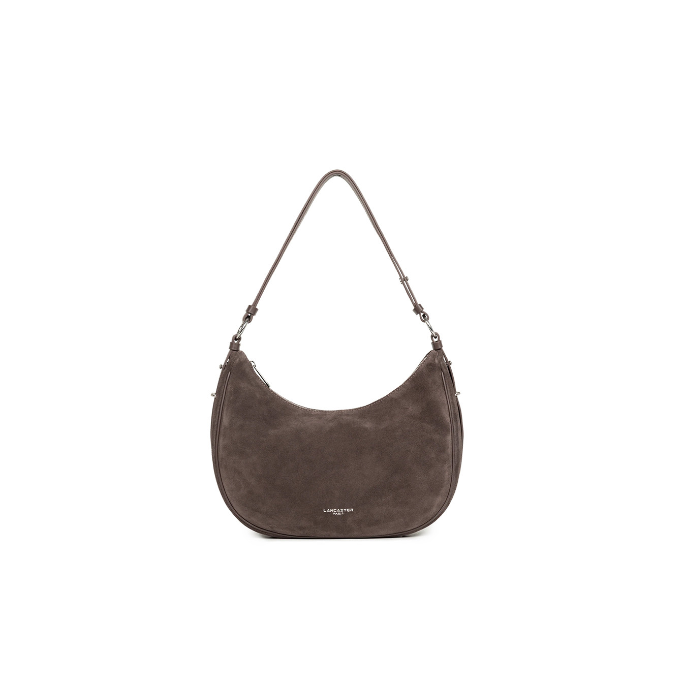 Lancaster Suède IT Grand Sac Besace 480-082 Marron face