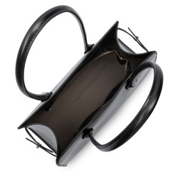 Lancaster Box Hopper Large Shopping Bag in Smooth Leather 523-122 B...