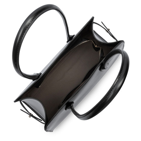 Lancaster Box Hopper Large Shopping Bag in Smooth Leather 523-122 B...