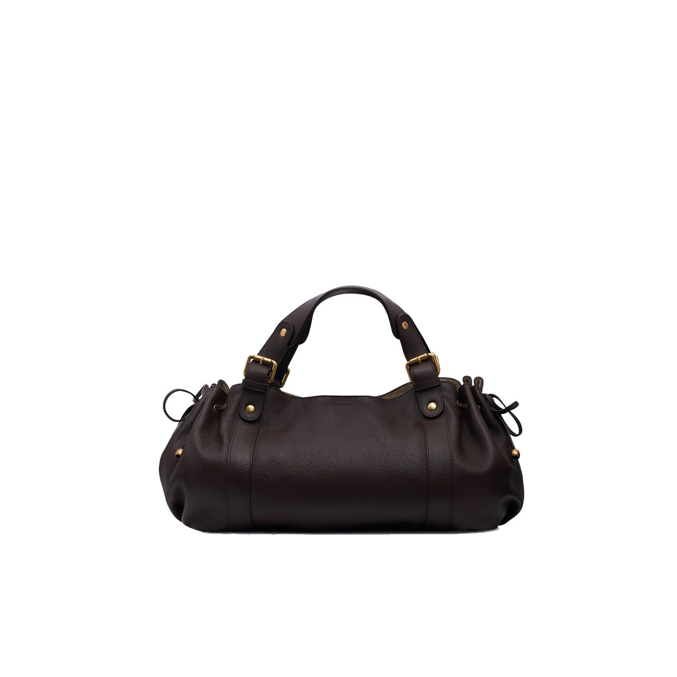 Gérard Darel The 24 Hours Handbag Brown/Gold