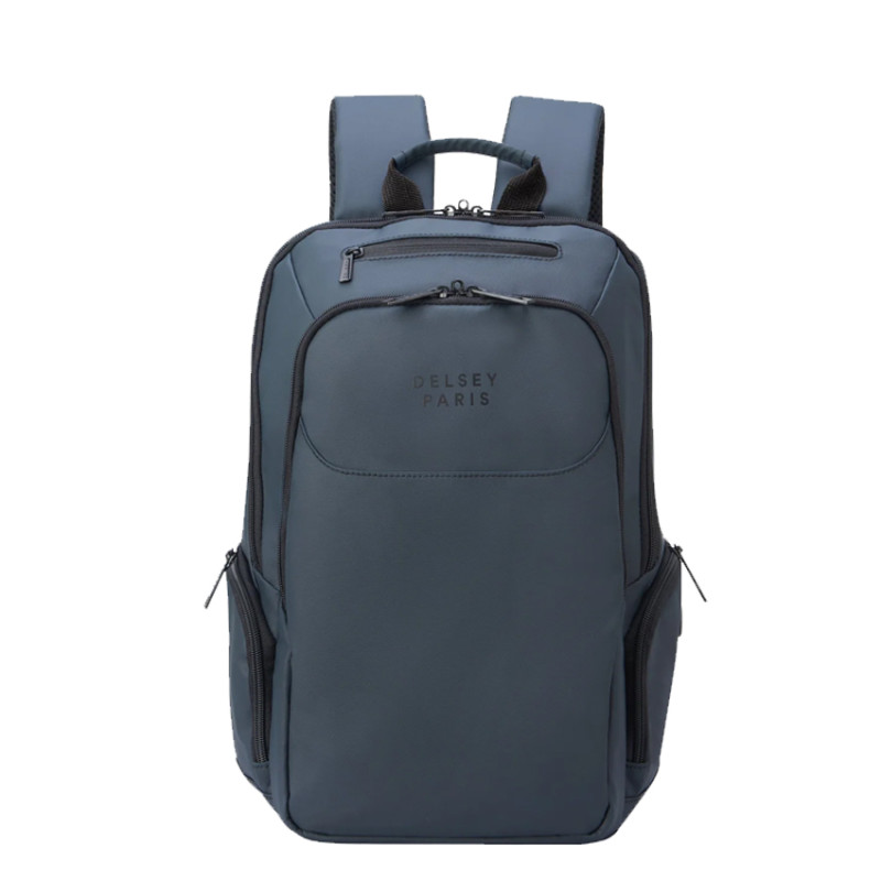 Delsey Parvis Plus Petit Sac A Dos 2 Compartiments Gris