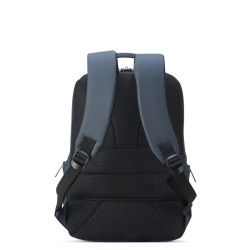 Delsey Parvis Plus Petit Sac A Dos 2 Compartiments Gris dos