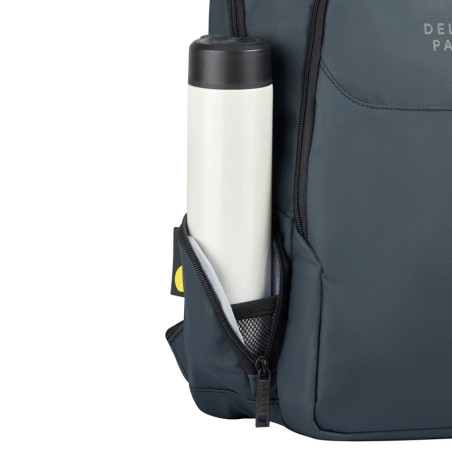 Delsey Parvis Plus Petit Sac A Dos 2 Compartiments Gris gourde