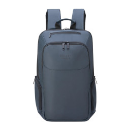 Delsey Parvis Plus 2-Compartment Laptop Backpack 22 Liters Gray