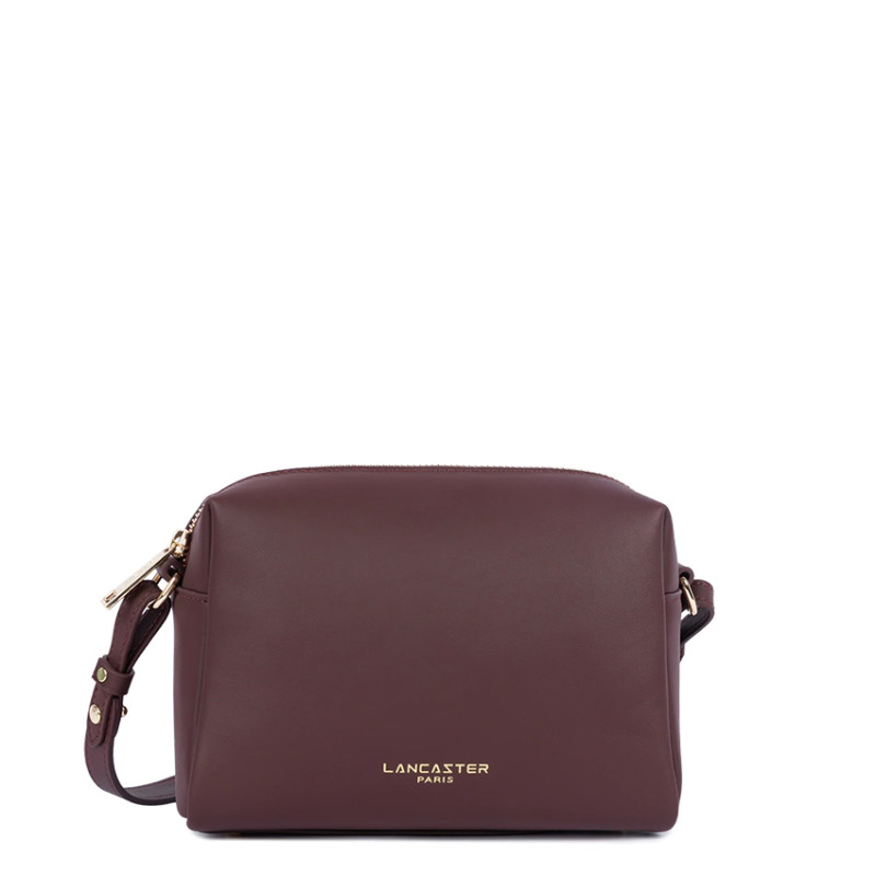 Lancaster Donna Cube Messenger Bag 531-125 Dark Bordeaux