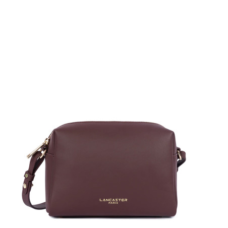 Lancaster Donna Cube Messenger Bag 531-125 Dark Bordeaux