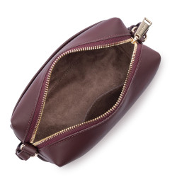 Lancaster Donna Cube Sac Trotteur 531-125 Bordeaux Foncé ouvert