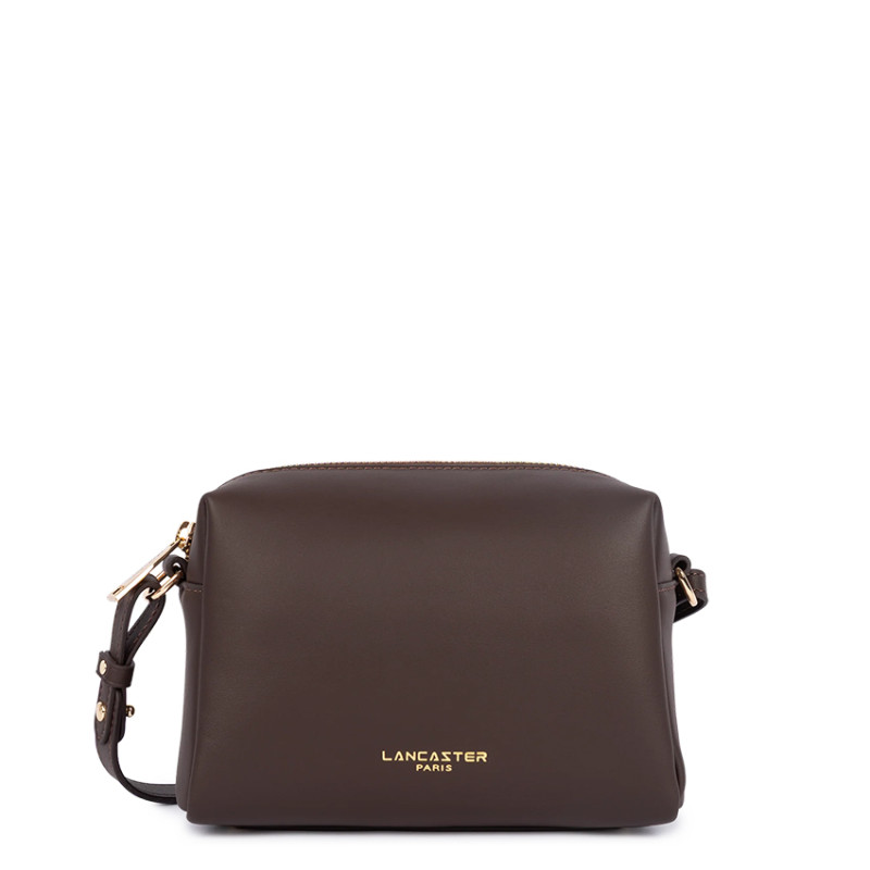 Lancaster Donna Cube Messenger Bag 531-125 Dark Brown