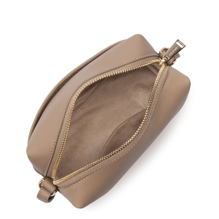Lancaster Donna Cube Messenger Bag 531-125 Praline