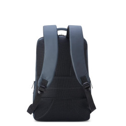 Delsey Parvis Plus Sac A Dos 2 Compartiments 22 Litres Gris dos