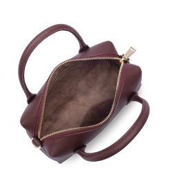 Lancaster Donna Cube Petit Sac A Main 531-127 Bordeaux Foncé