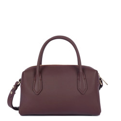 Lancaster Donna Cube Petit Sac A Main 531-127 Bordeaux Foncé dos
