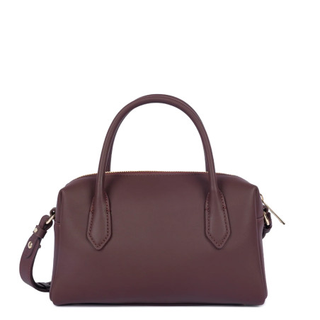 Lancaster Donna Cube Petit Sac A Main 531-127 Bordeaux Foncé dos