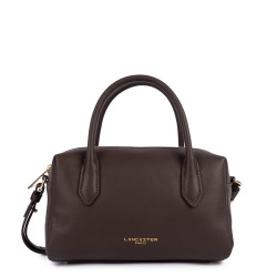 Lancaster Donna Cube Petit Sac A Main 531-127 Marron Foncé