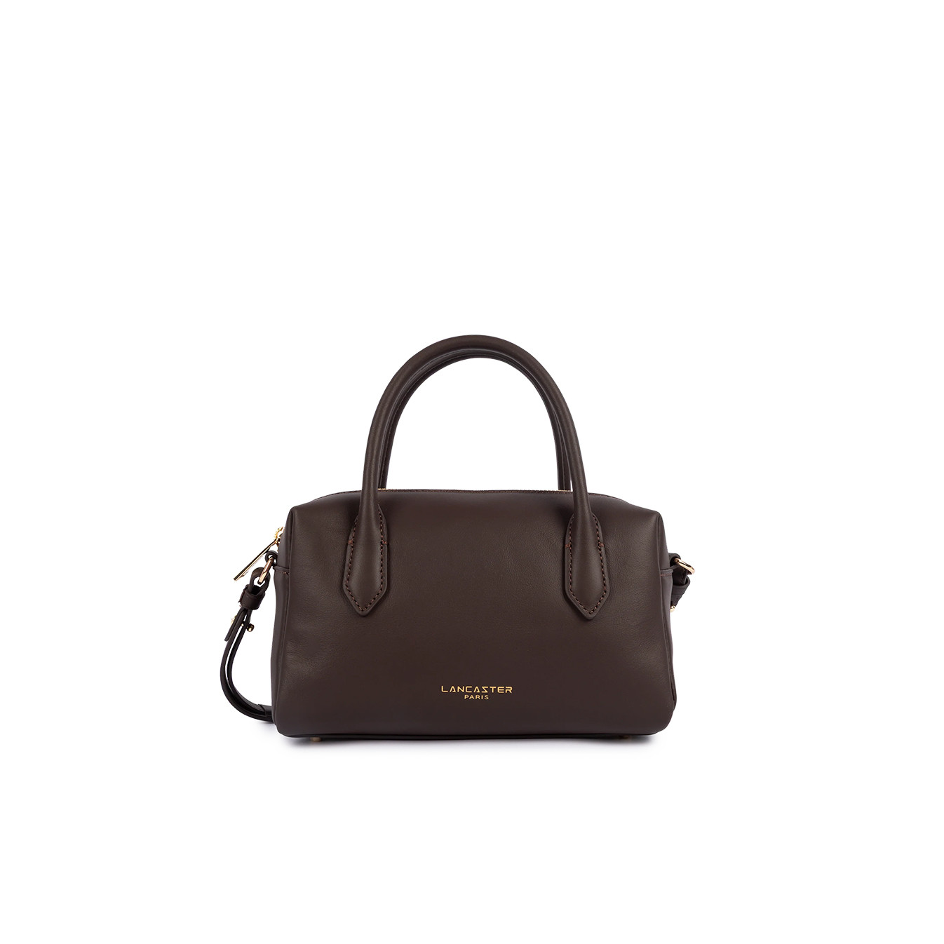 Lancaster Donna Cube Small Handbag 531-127 Dark Brown