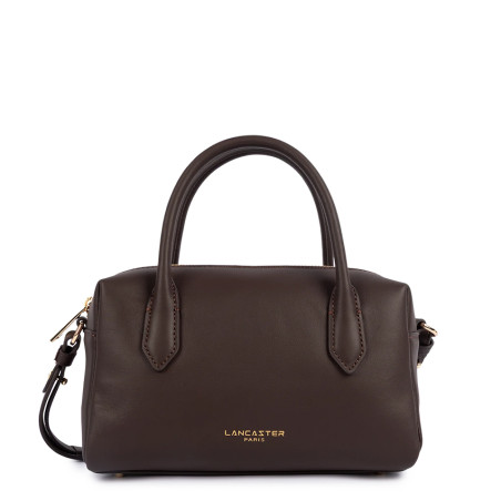 Lancaster Donna Cube Small Handbag 531-127 Dark Brown