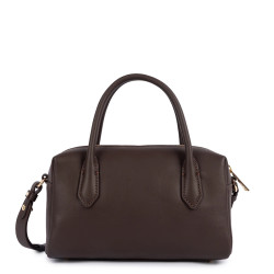 Lancaster Donna Cube Petit Sac A Main 531-127 Marron Foncé