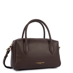 Lancaster Donna Cube Petit Sac A Main 531-127 Marron Foncé cote