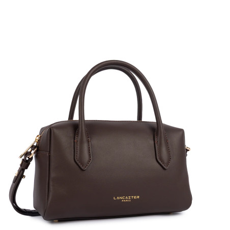 Lancaster Donna Cube Small Handbag 531-127 Dark Brown