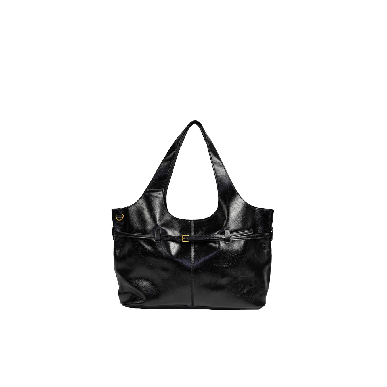 Farfouillette Shopping Bag & Vegan Belt Black