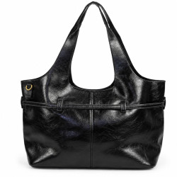 Farfouillette Shopping Bag & Vegan Belt Black