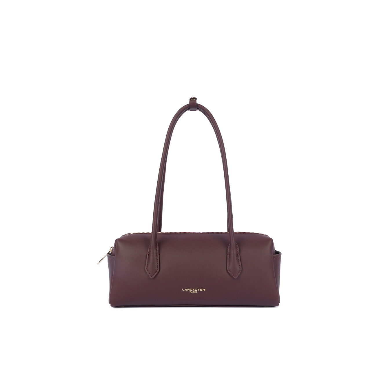 Lancaster Donna Cube Sac Baguette Aux Anses Longues 531-128 Bordeaux Foncé
