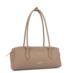 Lancaster Donna Cube Baguette Bag with Long Straps 531-128 Praline