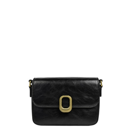 Farfouillette Crossbody Bag with Black Flap