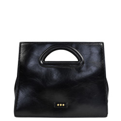 Farfouillette Sac Porté Main 3 Compartiments Noir