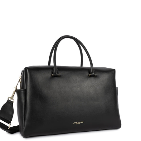 Lancaster Donna Cube Large Tote Bag 531-129 Black