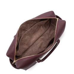 Lancaster Donna Cube Grand Sac Cabas 531-129 Bordeaux Foncé