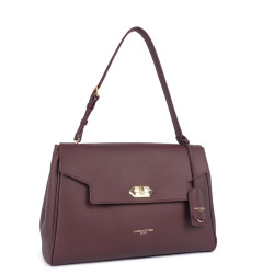 Lancaster Donna Grace Grand Sac Cabas Epaule 531-072 Bordeaux Foncé